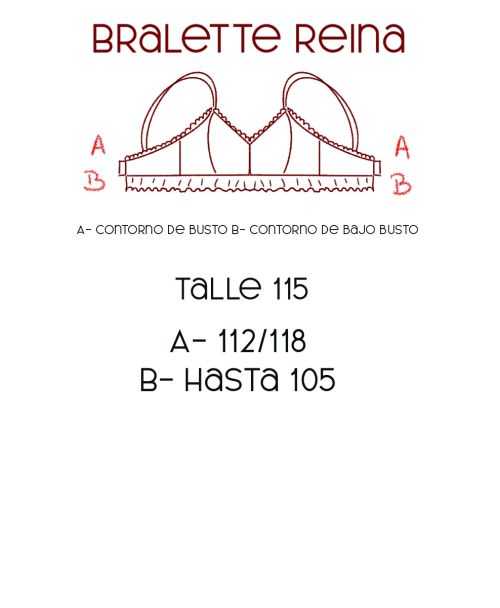 Bralette Reina Aqua