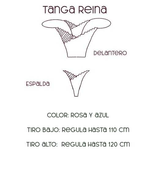 Tanga Reina de la Primavera Azul