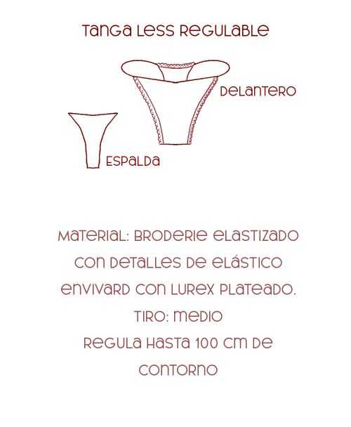 Less regulable Broderie