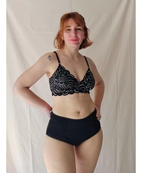 Culottes Cacheteros Tesoros Negro