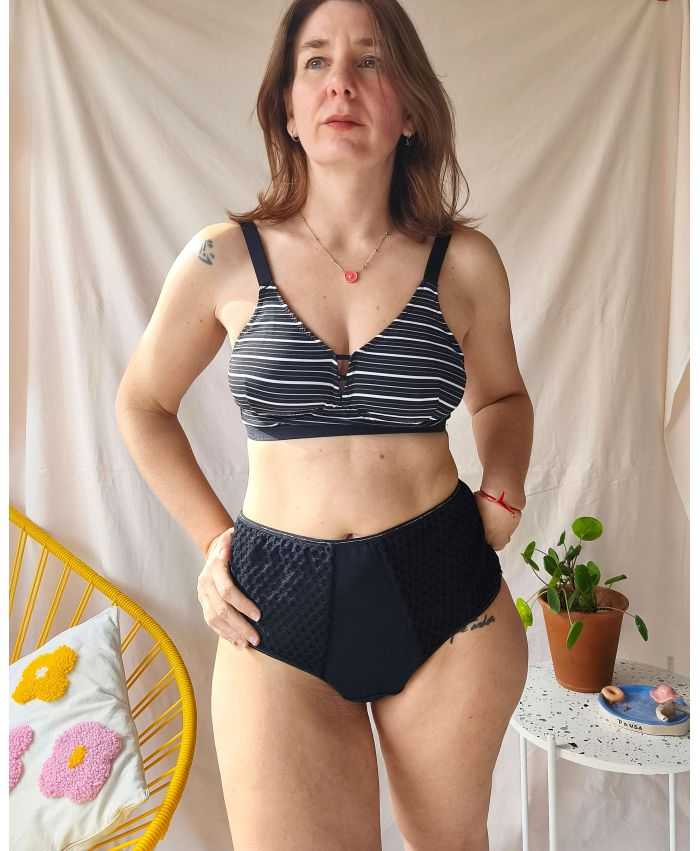 Less Algodón Tiro Alto...