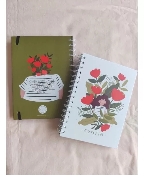 Set Cuaderno Confía