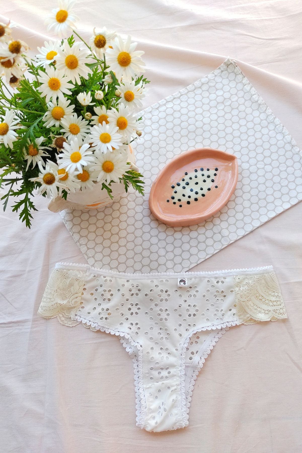 Bombacha culotte less broderie elastizado – Qué Tupé