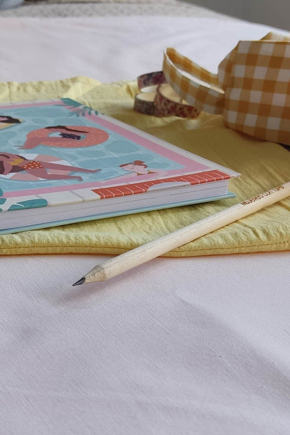 Lápiz plantable y Cuaderno ilustrado Pausa – Qué Tupé