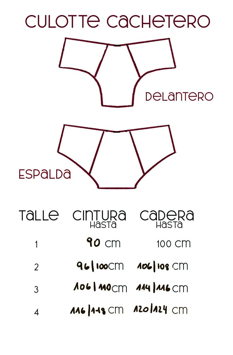 Culotte Cachetero | Algodón Estampado