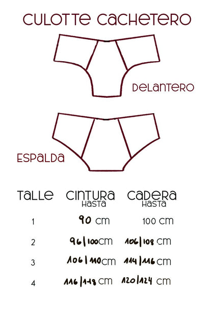 Culotte Cachetero | Algodón Estampado