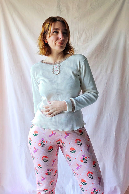 Pijama de Invierno Edén en modelo – Qué Tupé