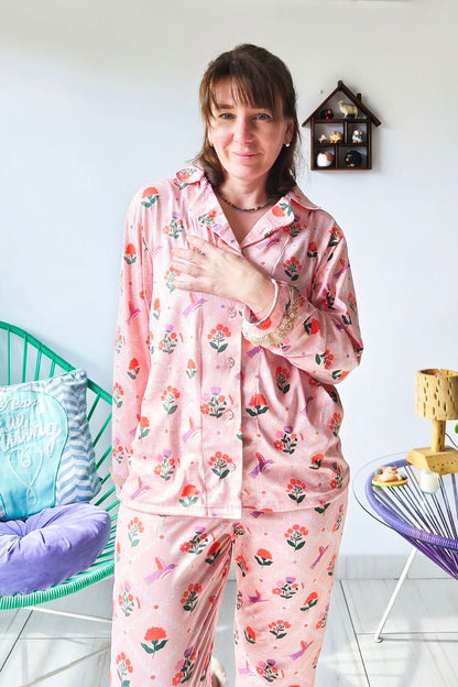 Pijama Invierno Edén – Con camisa