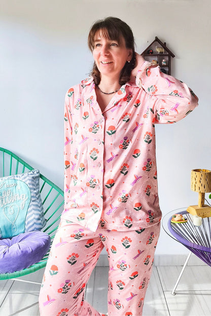 Pijama Invierno Edén – Con camisa
