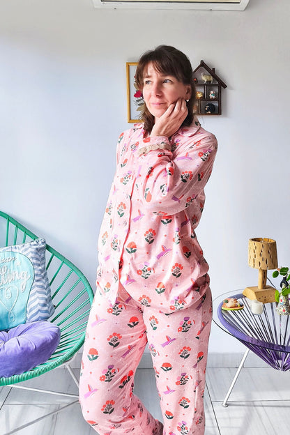 Pijama Invierno Edén – Con camisa