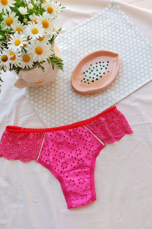 Bombacha vedetina broderie elastizado – Qué Tupé