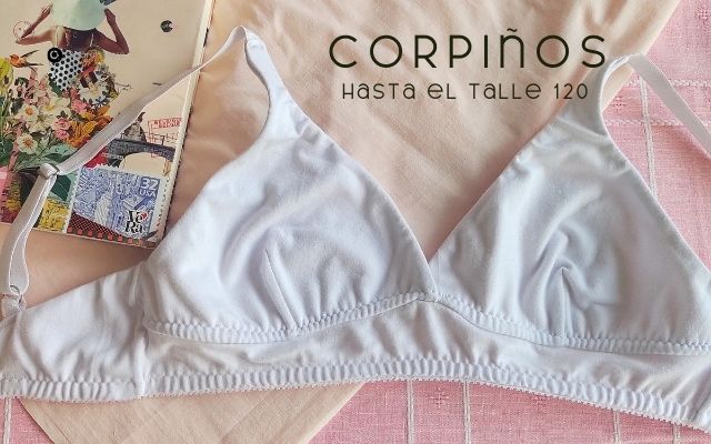 Corpiños, hasta el talle 120